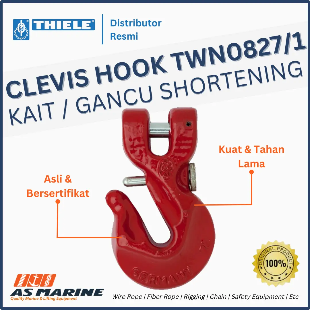 clevis hook thiele twn0827